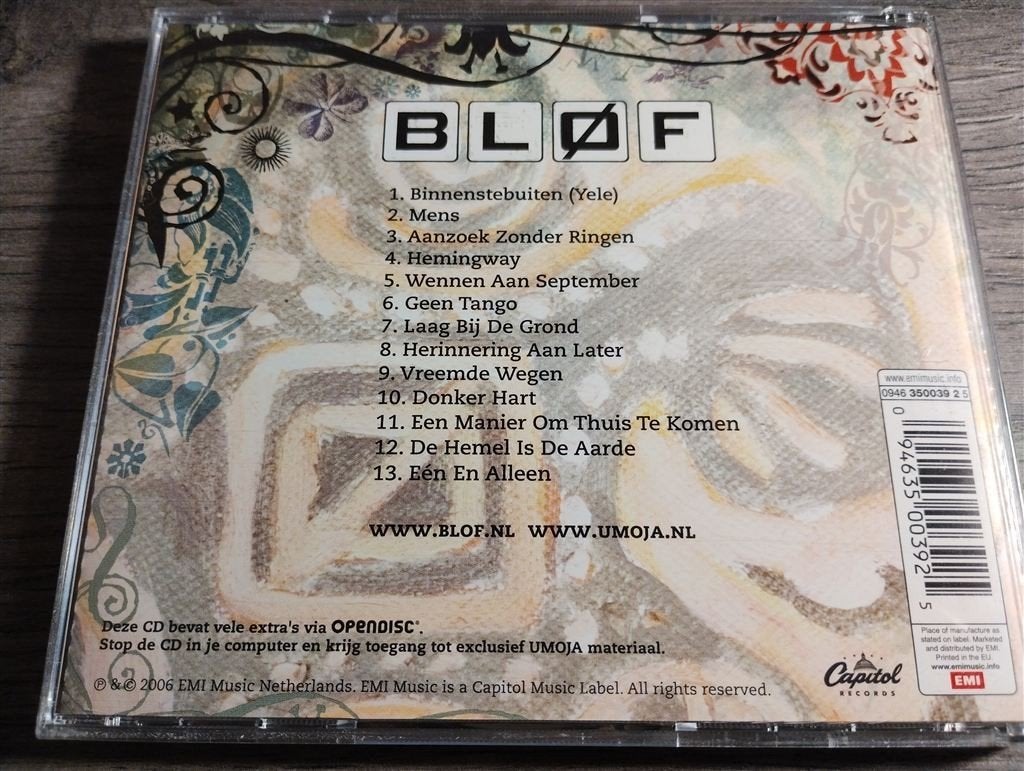 Blof - Umoja, Ophalen of Verzenden, Zo goed als nieuw, Levenslied of Smartlap