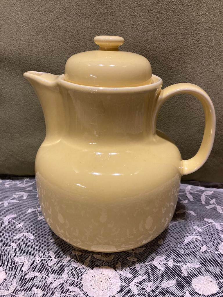 Theepot Colditz, zachtgeel (030124), Gebruikt, Overige typen, Ophalen of Verzenden, Overige stijlen