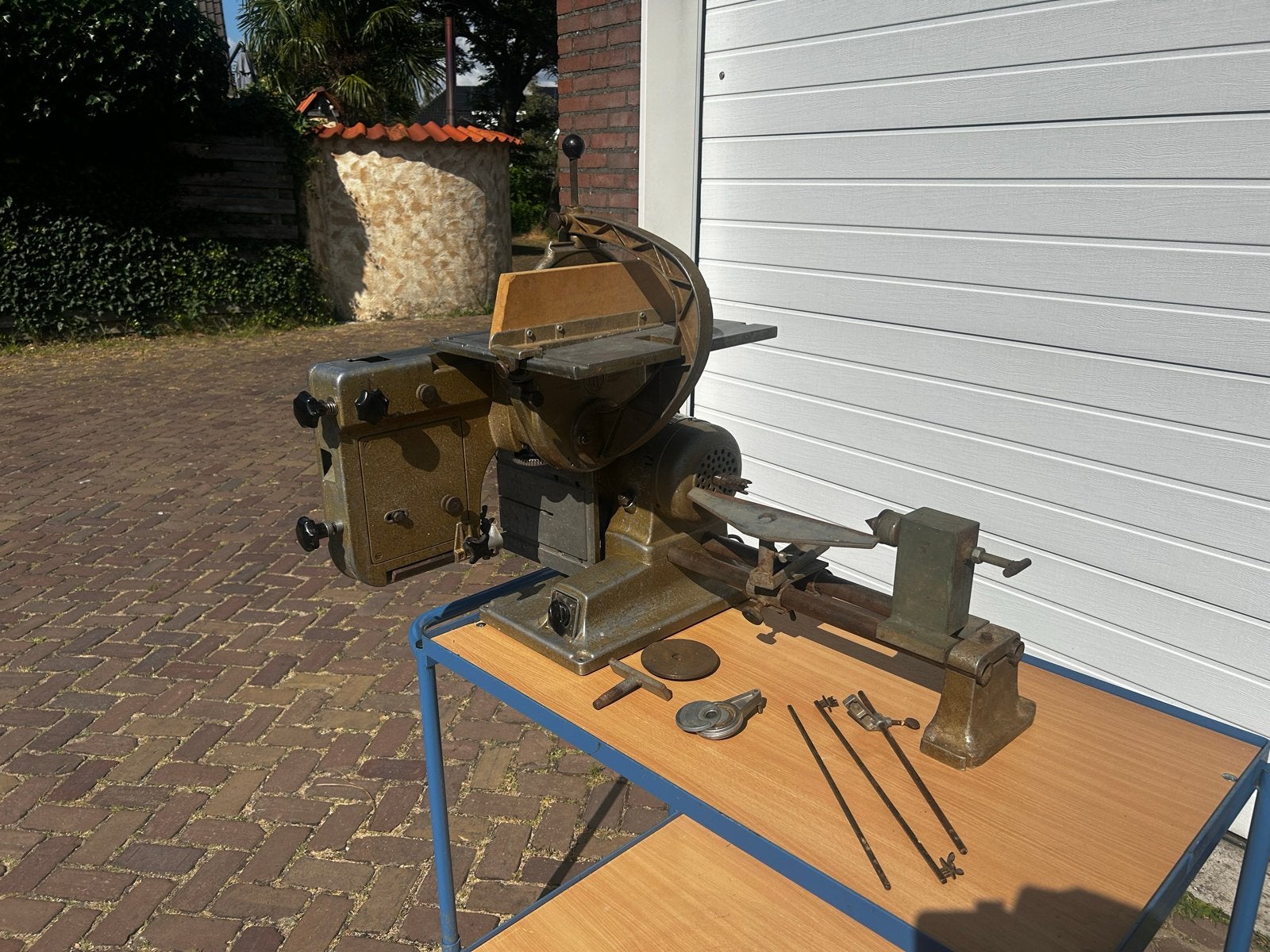 EMCO Emcostar Vintage Houtbewerkingsmachine met Draaibank, Doe-het-zelf en Verbouw, Gereedschap | Zaagmachines, Gebruikt, Minder dan 600 watt