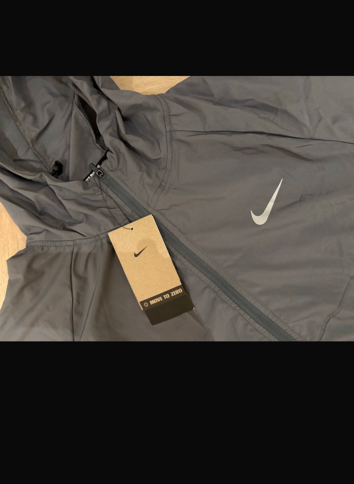 Nike miller grijze vest, Verzenden, Nieuw, Maat 48/50 (M), Grijs