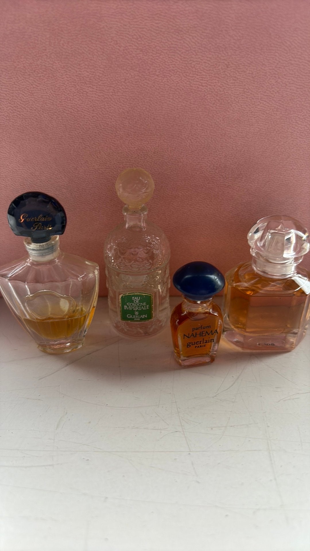 Guerlain parfum miniaturen, Ophalen, Zo goed als nieuw, Miniatuur