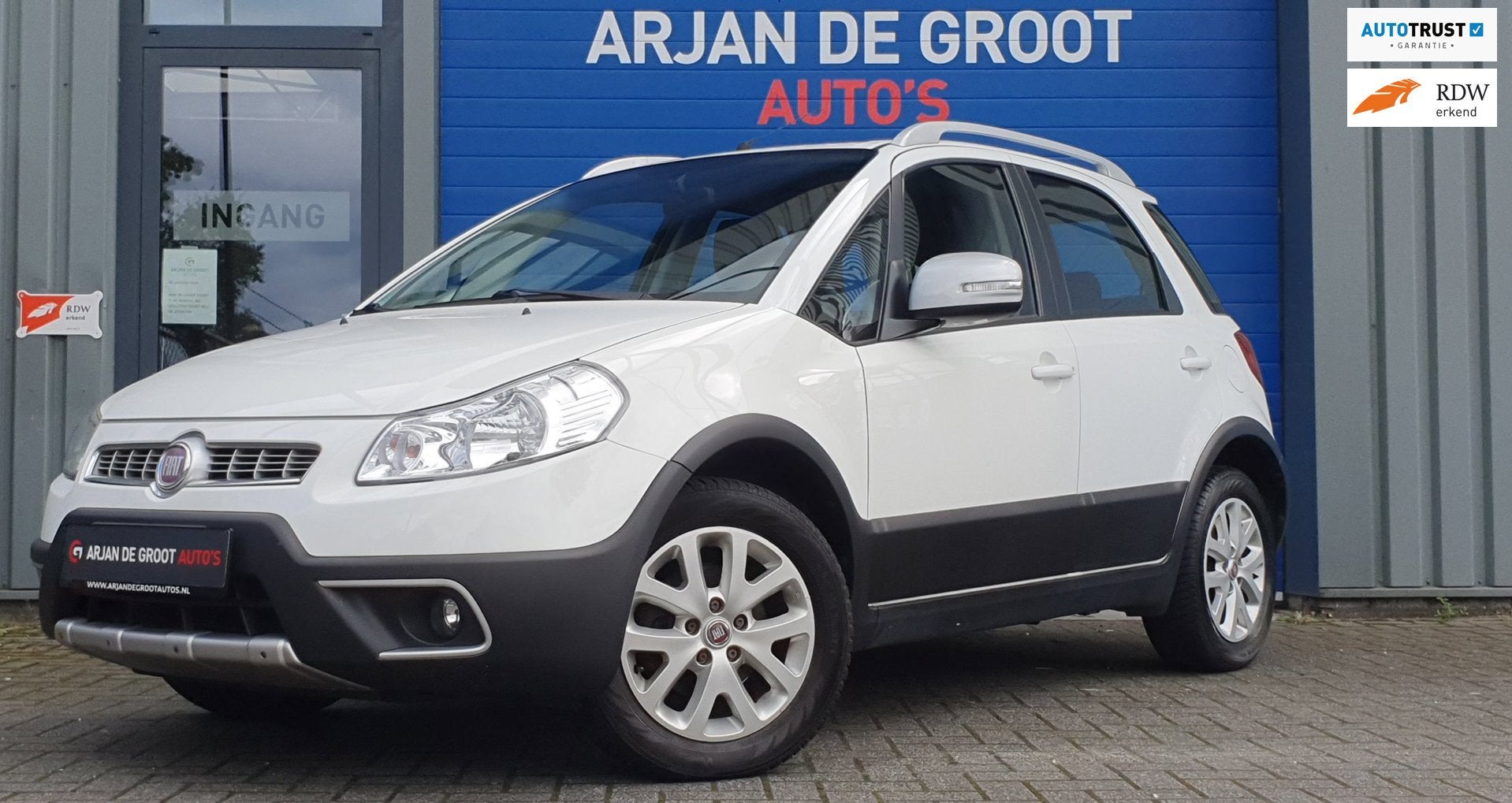 Fiat Sedici 1.6-16V Emotion AUTOMAAT Clima all season SX4 ho, Auto's, Euro 5, Gebruikt, 4 cilinders, 400 kg