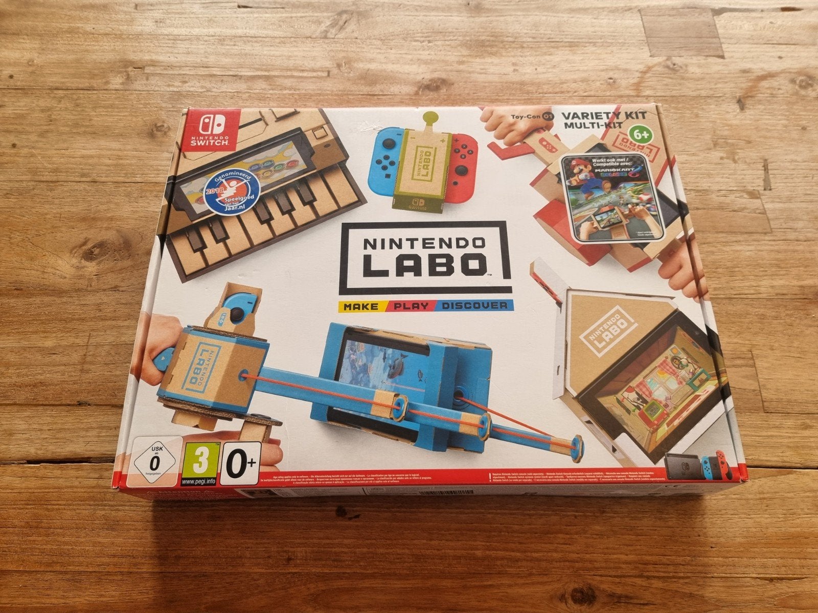Nintendo Labo Variety Kit - Nieuw in doos!, Spelcomputers en Games, Ophalen of Verzenden, Nieuw, Met 2 controllers, Switch Original