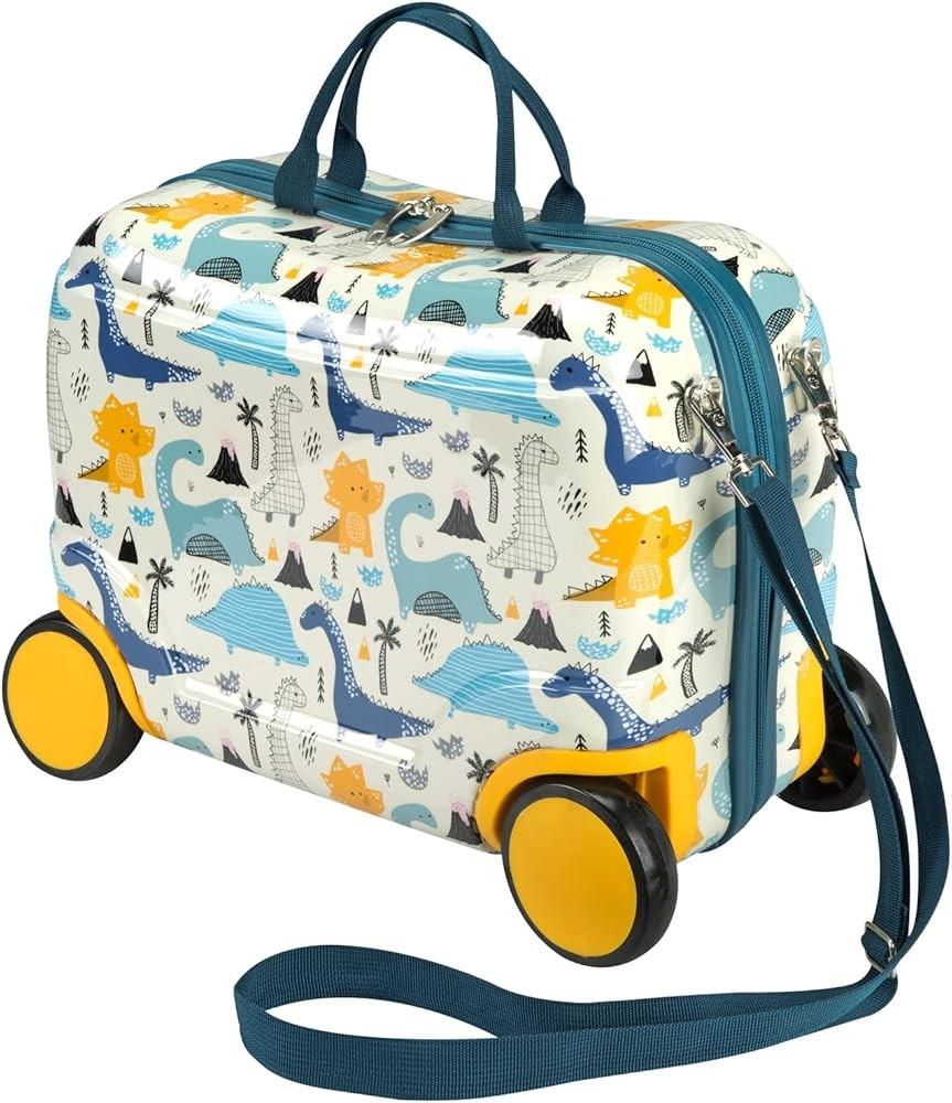 Princess Traveller Kids Dino Ride-on Koffer, Ophalen