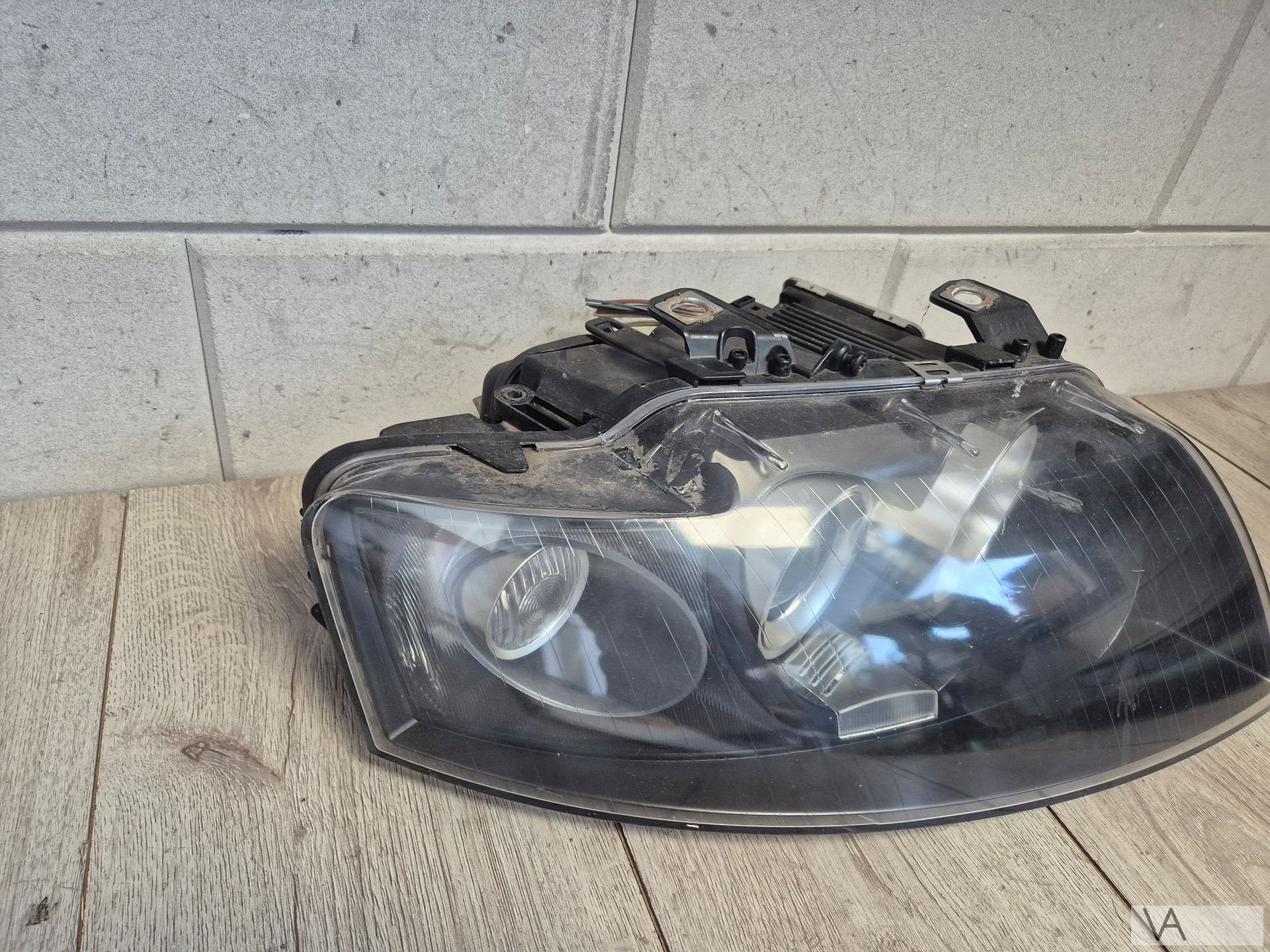 Koplamp rechts XENON voor Audi A4 cabrio 2002 - 2006 €250, Gebruikt, -, -, -