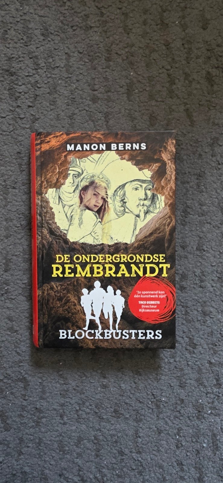 De Ondergrondse Rembrandt - Manon Berns (Blockbusters), Ophalen of Verzenden, Zo goed als nieuw, Manon Berns