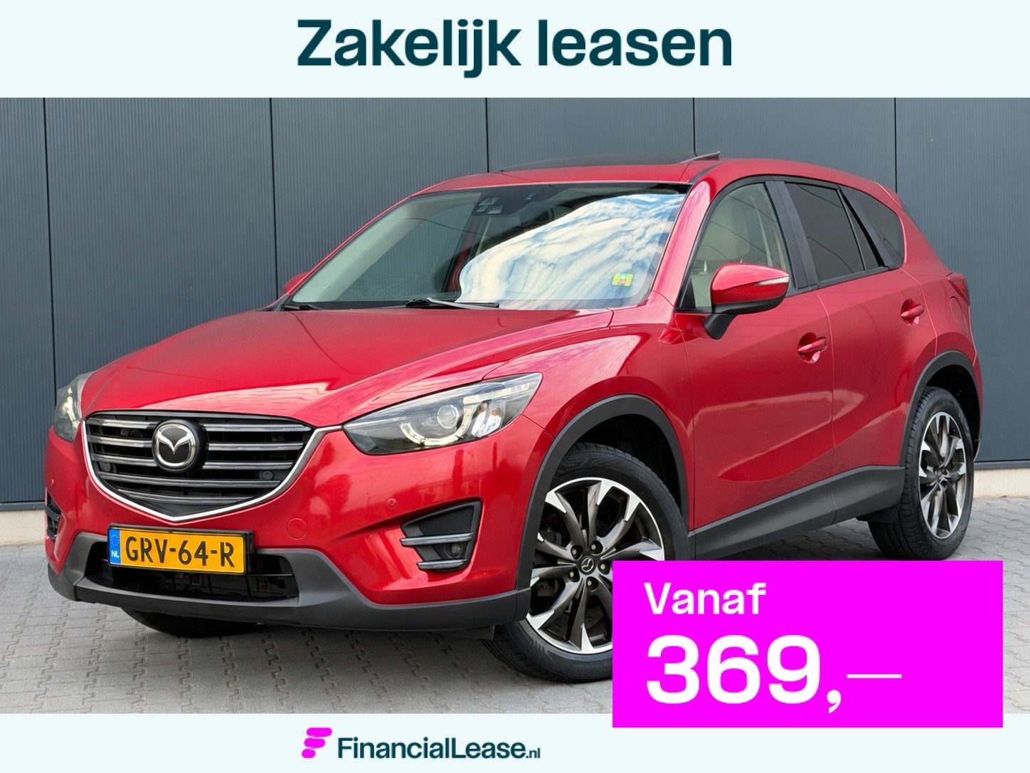 Mazda CX-5 2.5 SkyActiv-G 192 GT-M 4WD Schuifdak - Leder - L
