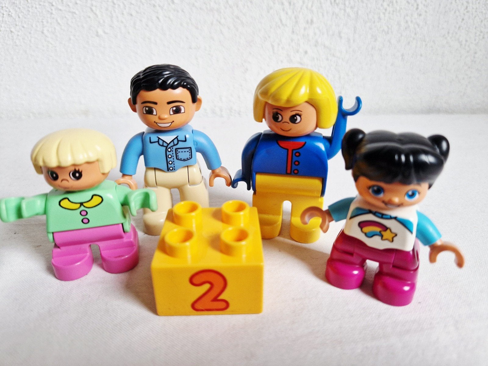 Duplo poppetjes gezin 6 verschillende prijs per gezin, Kinderen en Baby's, Ophalen of Verzenden, Gebruikt, Duplo