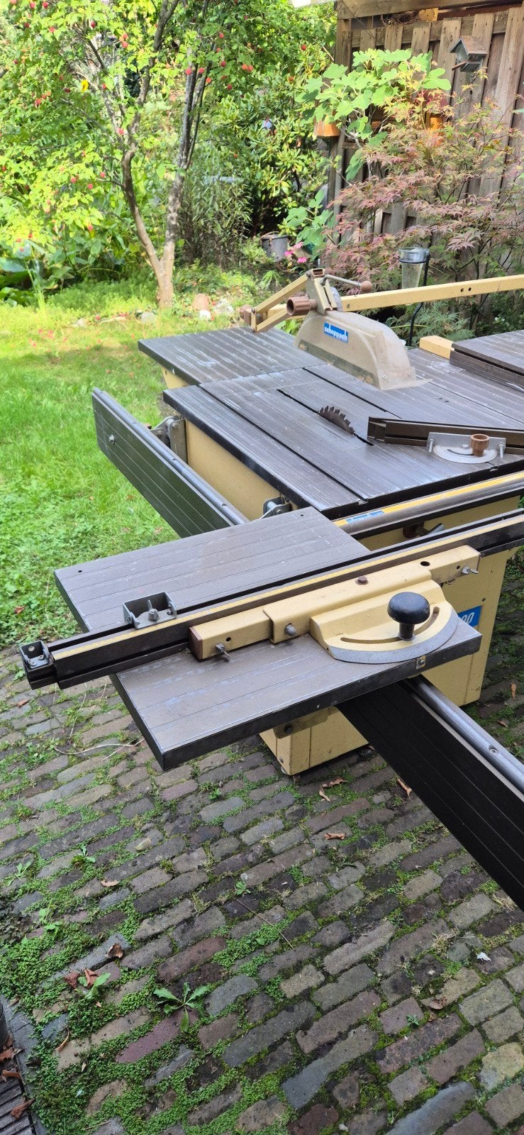Scheppach TS4000 tafelzaag, Ophalen, Gebruikt, Cirkelzaag, 1200 watt of meer