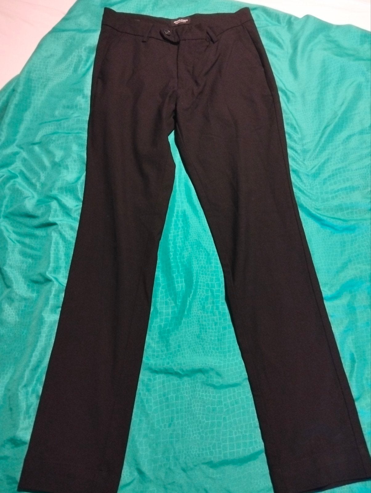Mooie Jack & Jones pantalon - Maat 30/32, Kleding | Heren, Broeken en Pantalons, Zwart, Overige maten, Ophalen of Verzenden, Zo goed als nieuw