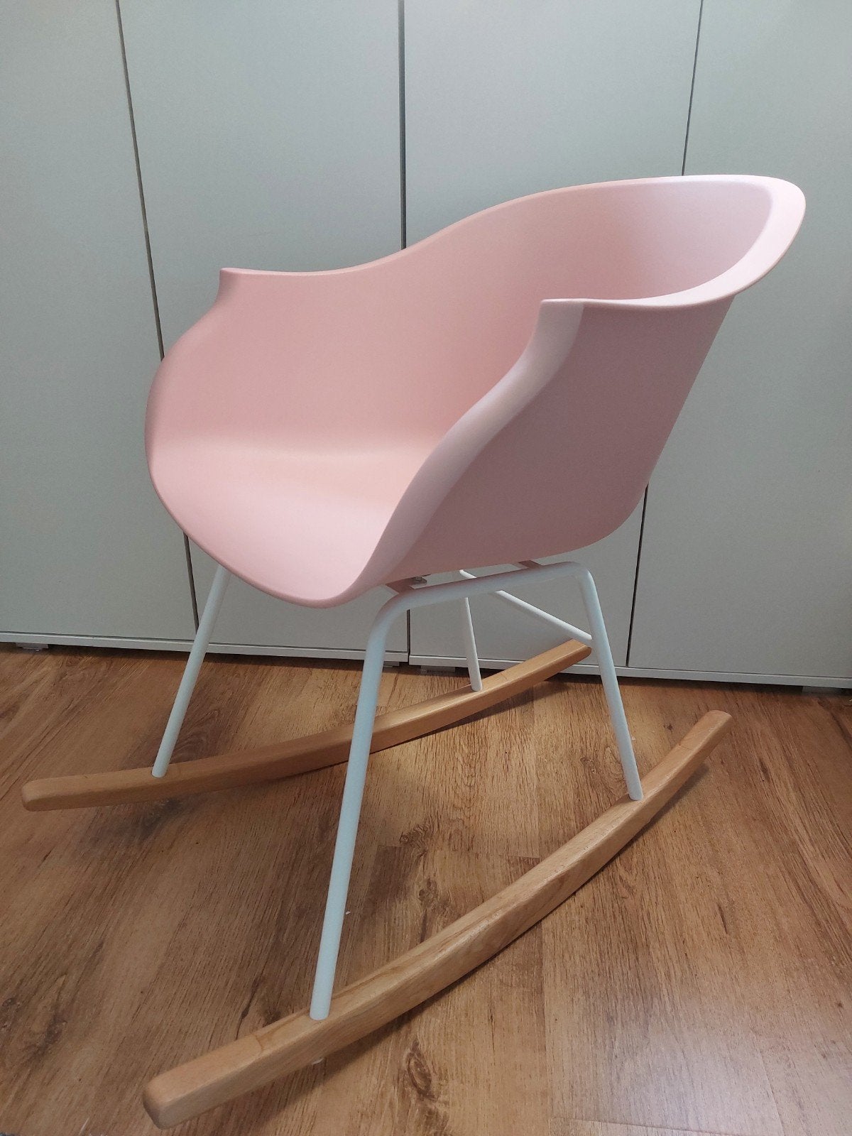 Schommelstoel, Huis en Inrichting, Stoelen, Zo goed als nieuw, Eén, Hout, Kunststof, Metaal, Ophalen