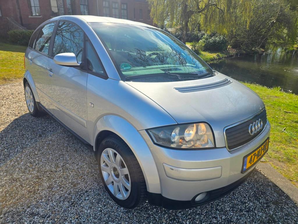Audi A2 1.4 Pro Line Airco, Trekhaak, 5-deurs, Auto's, Audi, Gebruikt, 31 €/maand, 4 cilinders, 4 stoelen