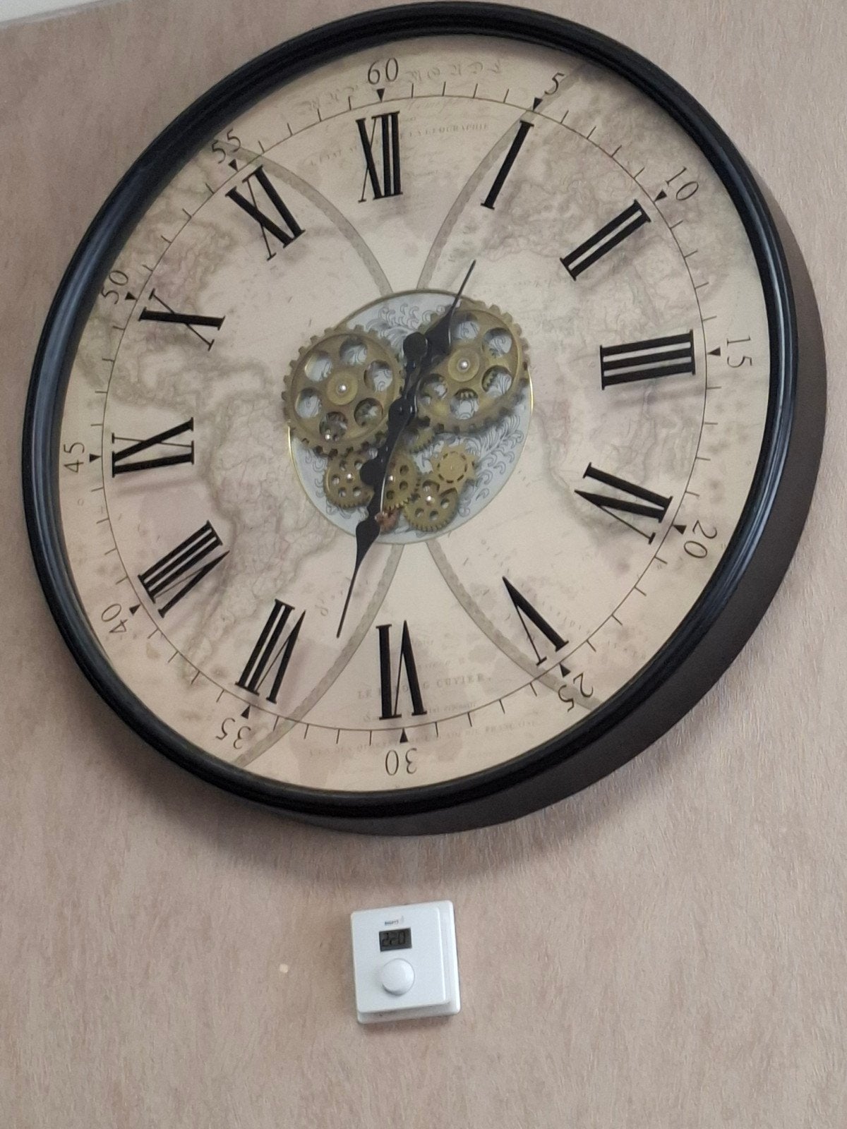 Chesterfield klok, Ophalen of Verzenden, Zo goed als nieuw, Wandklok