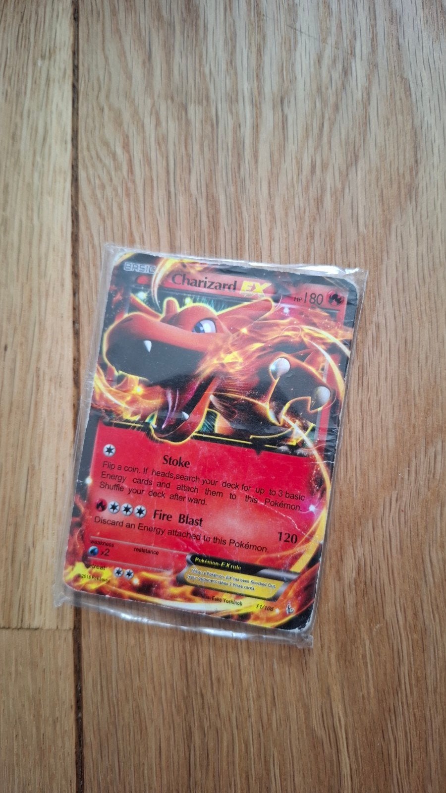 Pokémon Charizard EX Kaart - Gebruikt, Ophalen, Gebruikt, Losse kaart