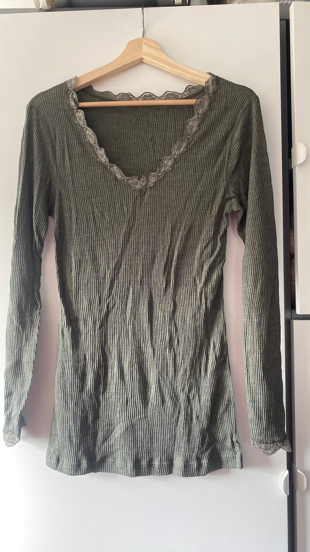 Prachtige longsleeve wol/zijde JOHA mt L, Maat 42/44 (L), Nieuw, Ophalen of Verzenden, Lange mouw