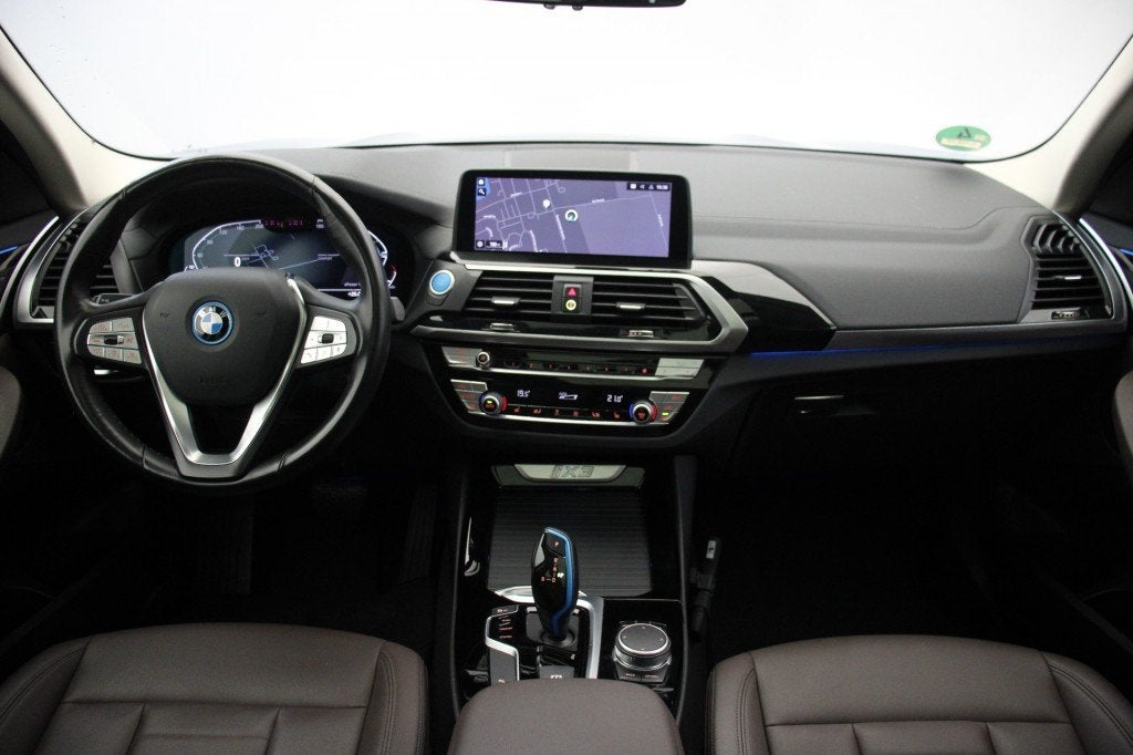 Bmw IX3 Executive 80 kWh - Panorama, Digitaal Cockpit,  Carp, Auto's, Gebruikt, Blauw, USB, Te koop