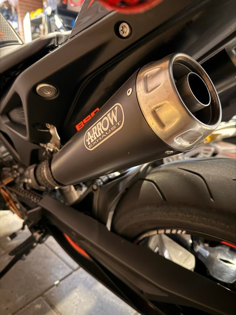 KTM Duke 790/890 Arrow Pro Race Black  Dual  Uitlaatsysteem, Ophalen, Gebruikt