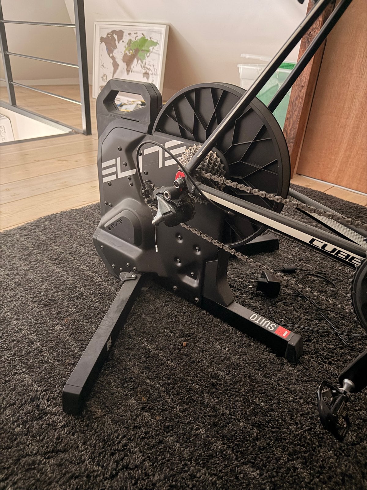 Elite Suito fietstrainer - Zo goed als nieuw, Ophalen, Zo goed als nieuw, Overige typen