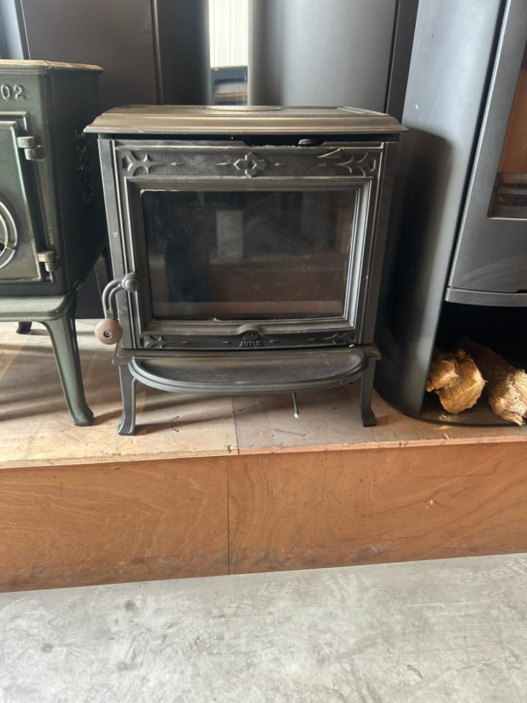 Jotul F100, Huis en Inrichting, Kachels, Ophalen, Gebruikt, Houtkachel, Vrijstaand