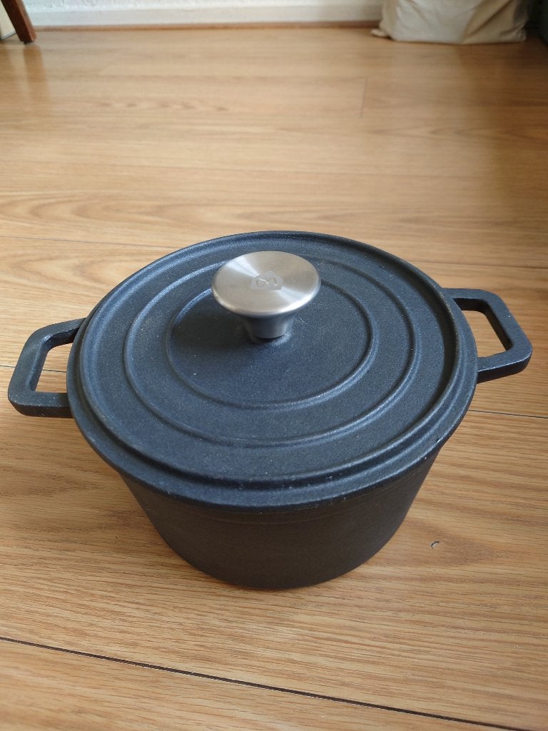 Gietijzeren braadpan met deksel - Albert Heijn, Ophalen, Nieuw