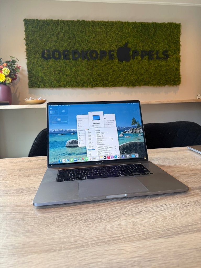 MacBook Pro 16 inch i9 64GB 1TB Space Grey, Gebruikt, Cupertino California, Support@apple.com, 16 inch