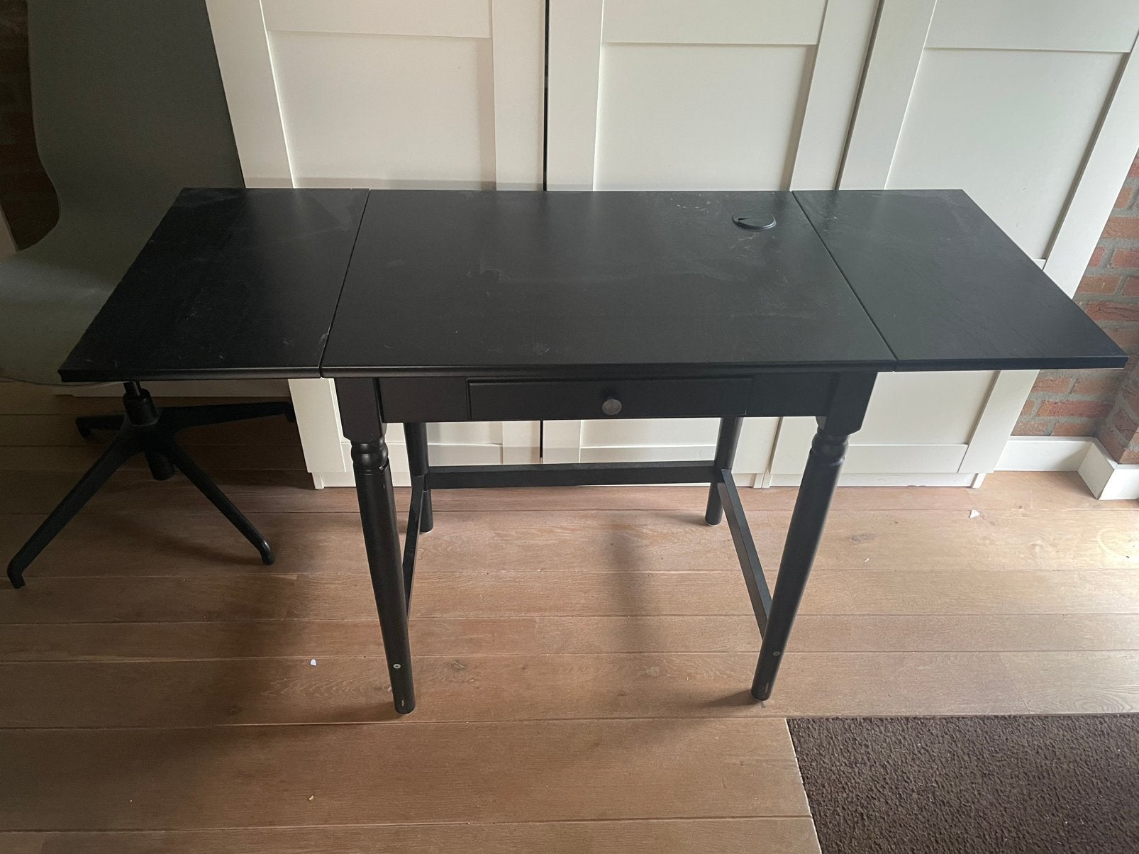 Bureau ikea uitklapbaar, Huis en Inrichting, Bureaus, Ophalen