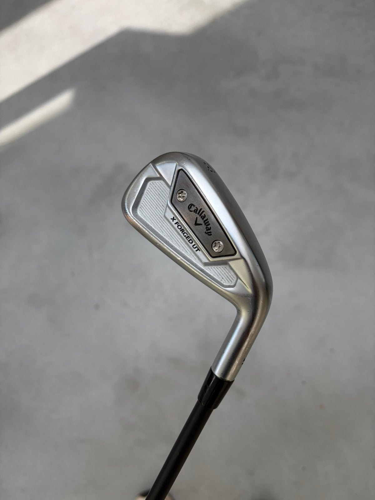 Callaway X Forged UT driving Iron 18gr X-Stiff, Sport en Fitness, Golf, Ophalen of Verzenden, Zo goed als nieuw, Club, Callaway