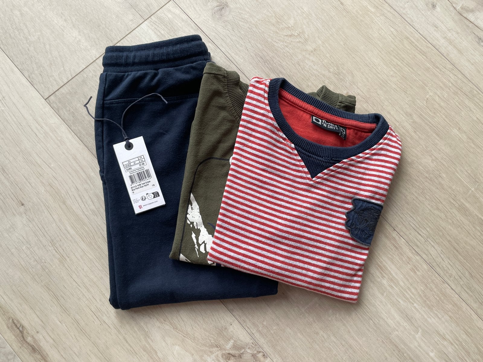 Tumble ’n Dry longsleeves & Noppies jog broek – maat 110/116, Kinderen en Baby's, Kinderkleding | Maat 116, Ophalen of Verzenden