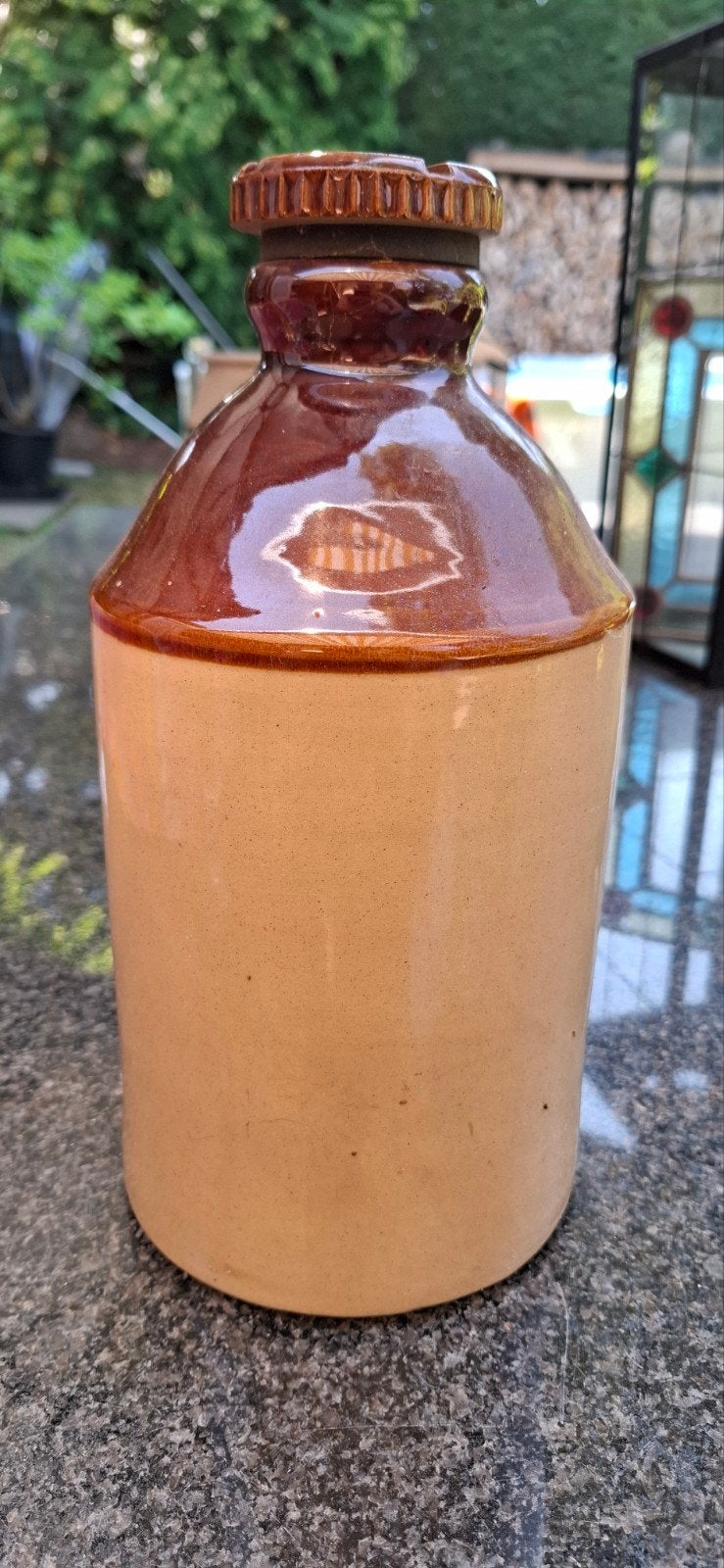Stenen kruik sherry sherrykan tapkraan sherryfles, Verzamelen, Ophalen of Verzenden, Overige typen