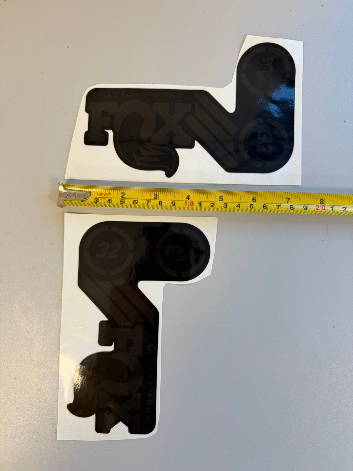 Fox 32 Factory Fork Sticker Set Stealth Black MTB Nieuw, Ophalen of Verzenden, Nieuw