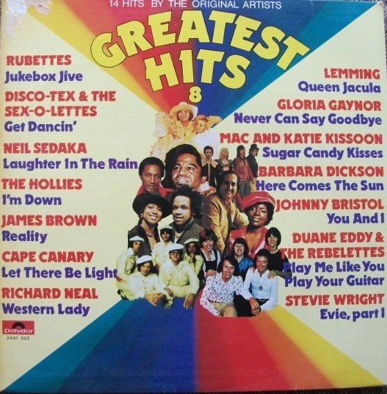Greatest hits 8 - 14 hits by the original artists., Verzenden, Zo goed als nieuw, 12 inch, Pop