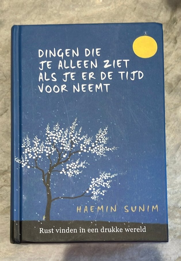 Dingen die je alleen ziet als je er de tijd voor neemt, Ophalen of Verzenden, Zo goed als nieuw, Haemin Sunim