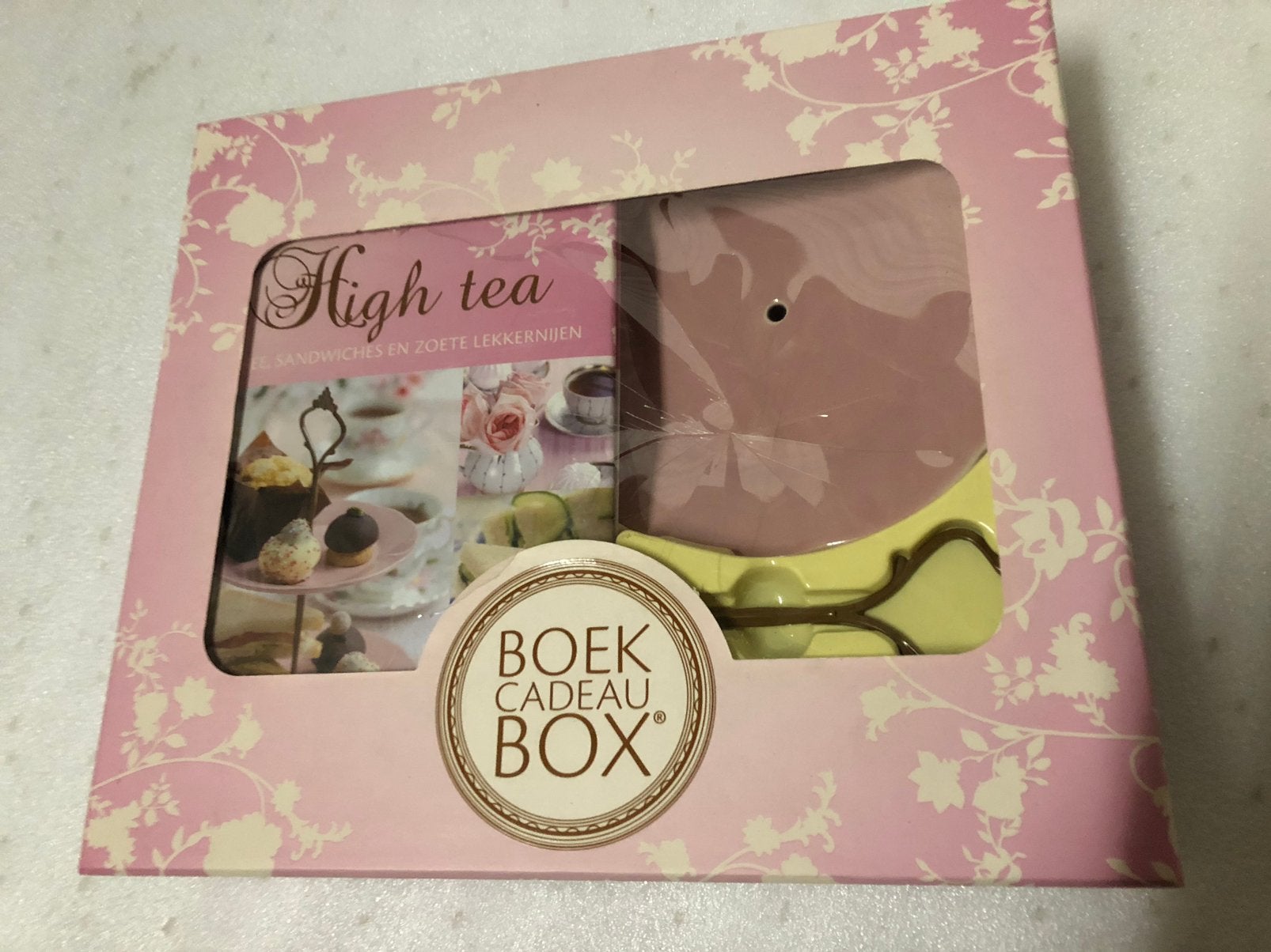 High tea set - Boek cadeau, Overige typen, Nieuw, Ophalen of Verzenden, Overige stijlen