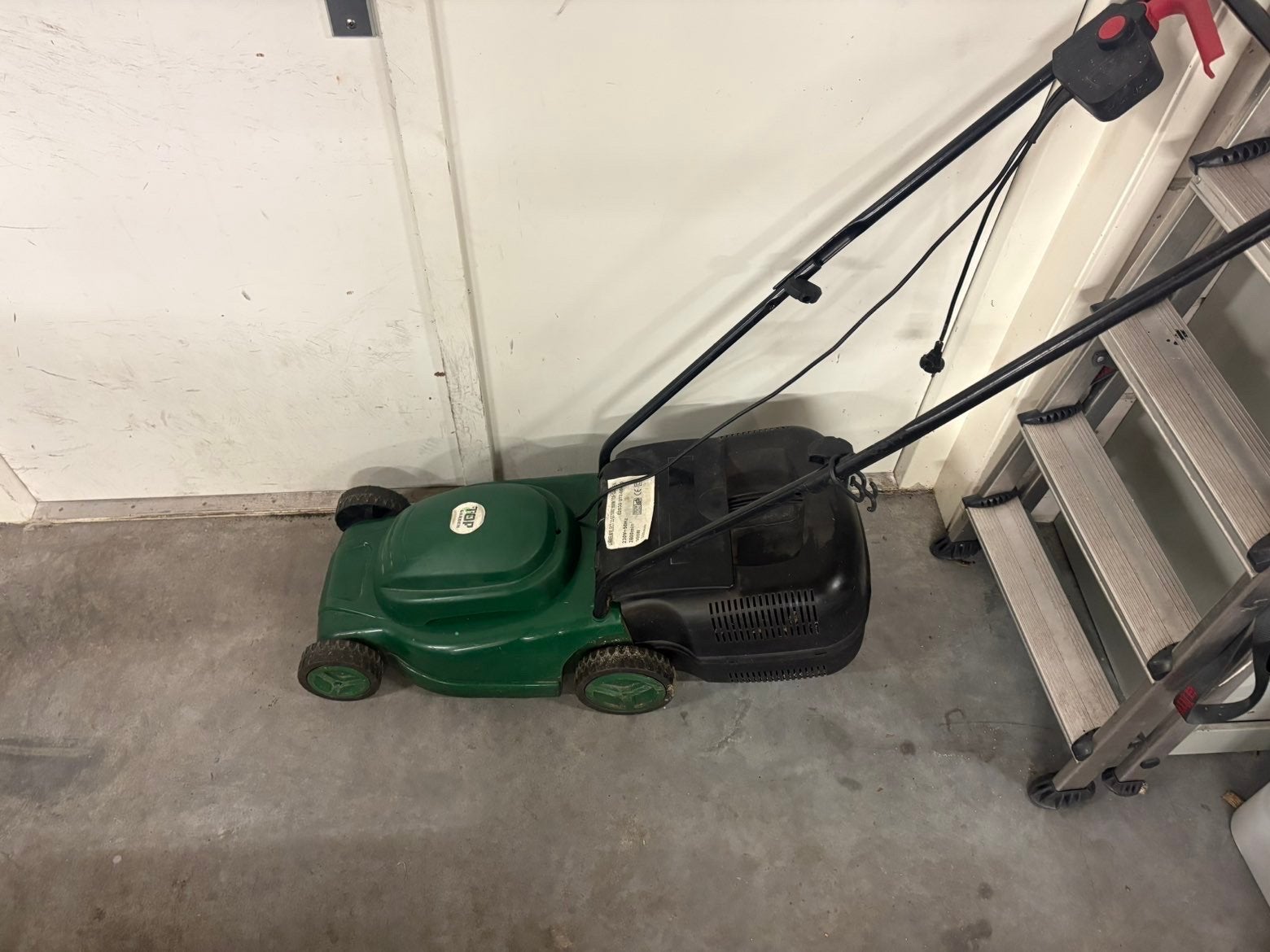 Top Garden grasmaaier - Gebruikt, werkt perfect, Ophalen, Cirkelmaaier, Gebruikt, Elektrische grasmaaier