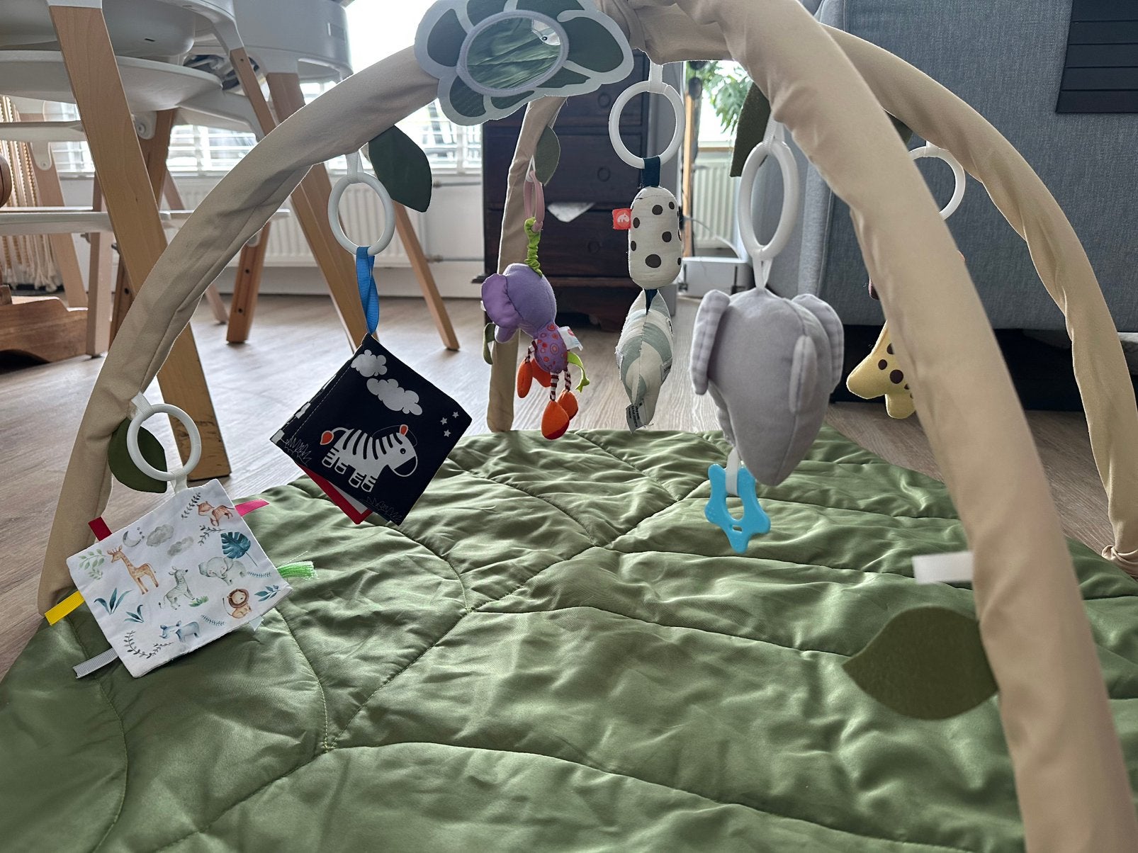 Leuk speelkleed / babygym, Ophalen, Zo goed als nieuw