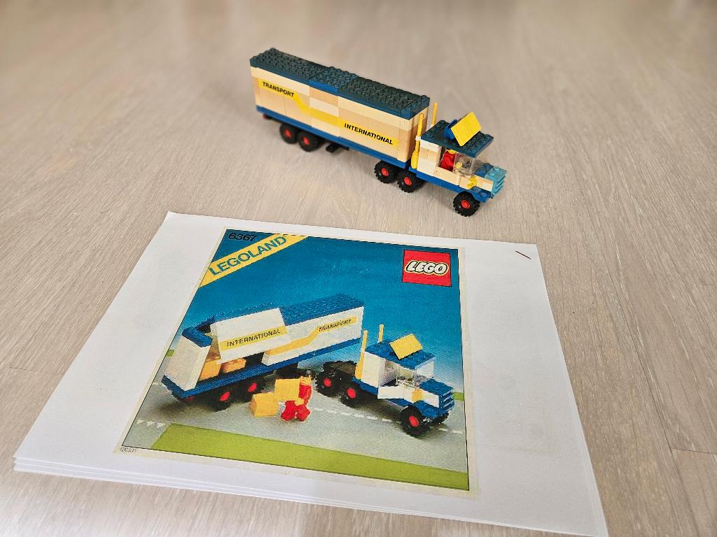 Lego Legoland 6367 Semi Truck, Gebruikt, Lego, Compleet, Ophalen of Verzenden