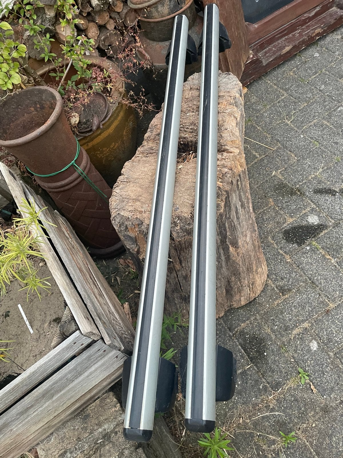 Skoda  dakdragers - Aluminium, Auto diversen, Ophalen, Gebruikt