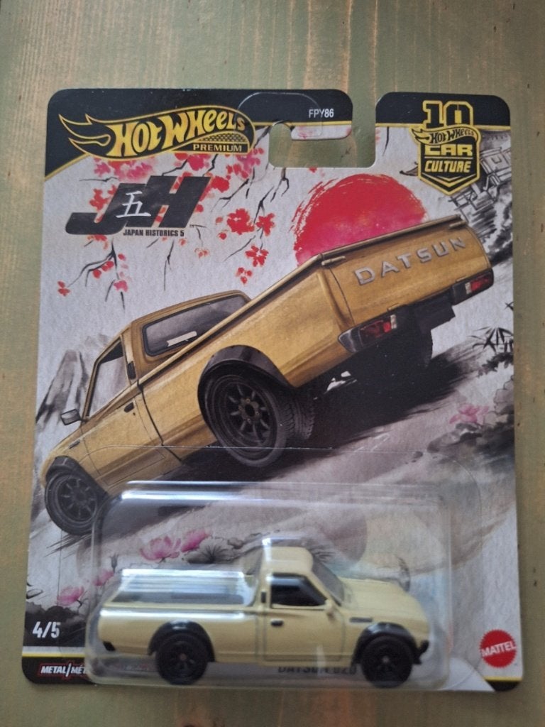 Hot Wheels Premium Datsun 620, Hobby en Vrije tijd, Ophalen of Verzenden, Nieuw, Auto