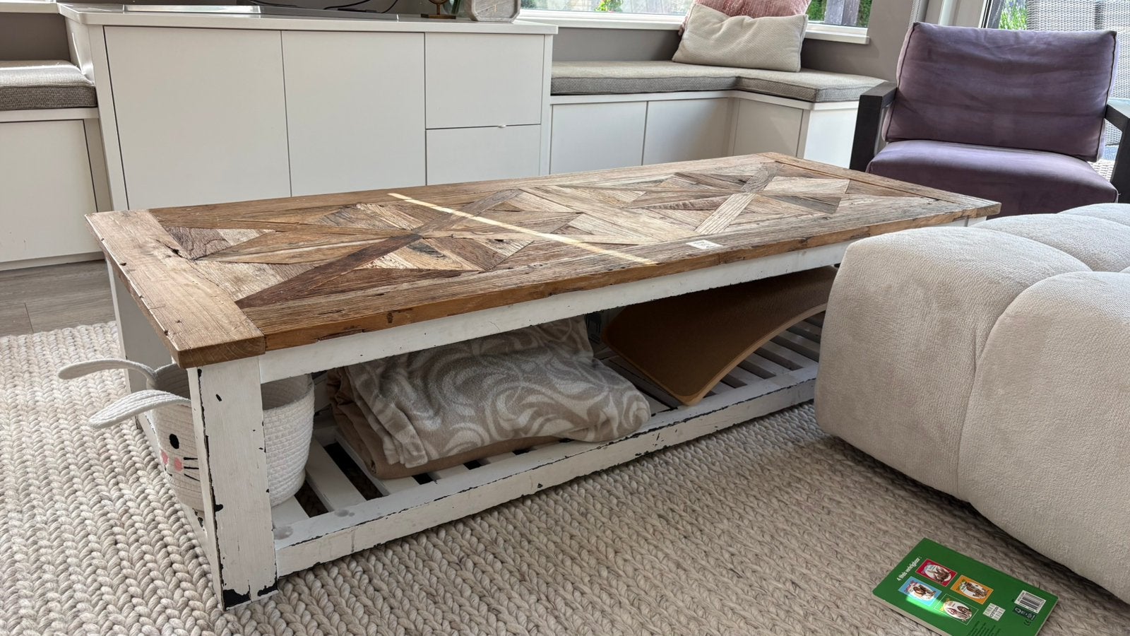 Riviera Maison Chateau Chassigny coffee table - salontafel, Huis en Inrichting, Ophalen, Gebruikt, 100 tot 150 cm, 50 tot 100 cm