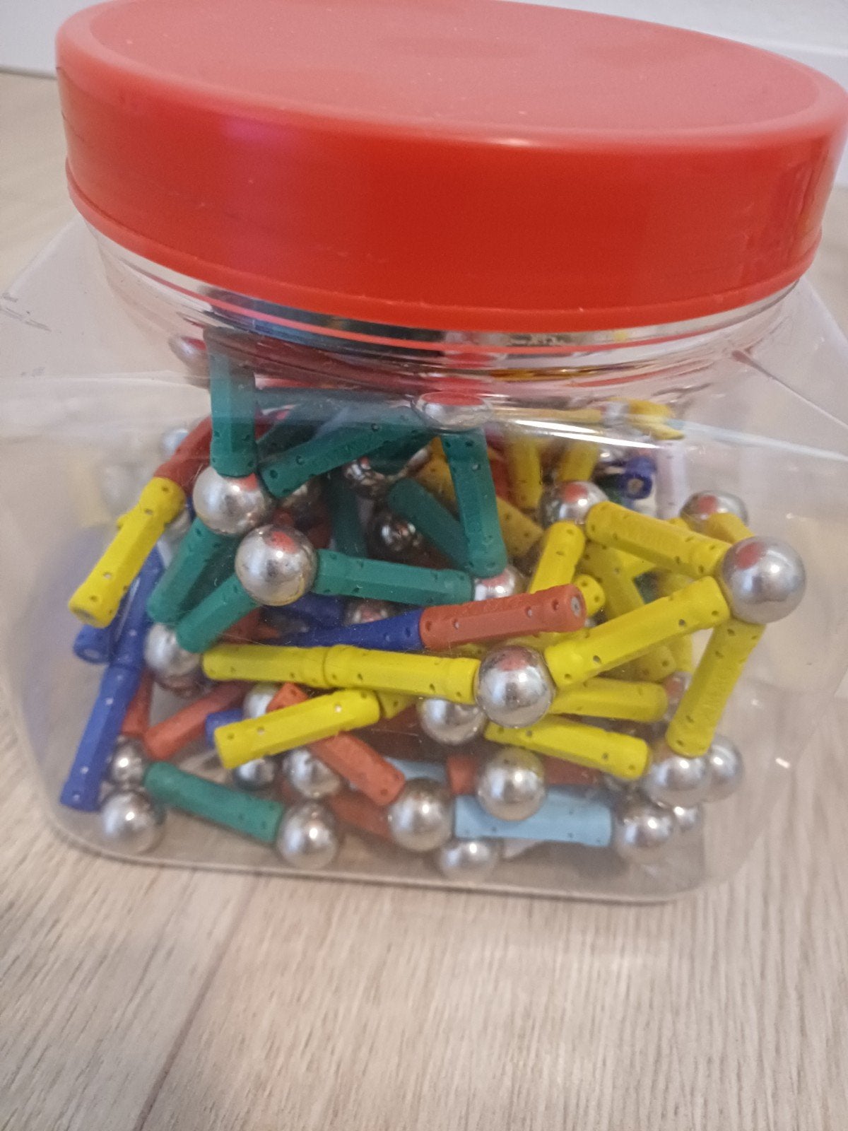 Magnetisch Bouwspeelgoed - Staven en Ballen, Ophalen, Gebruikt, Overige merken