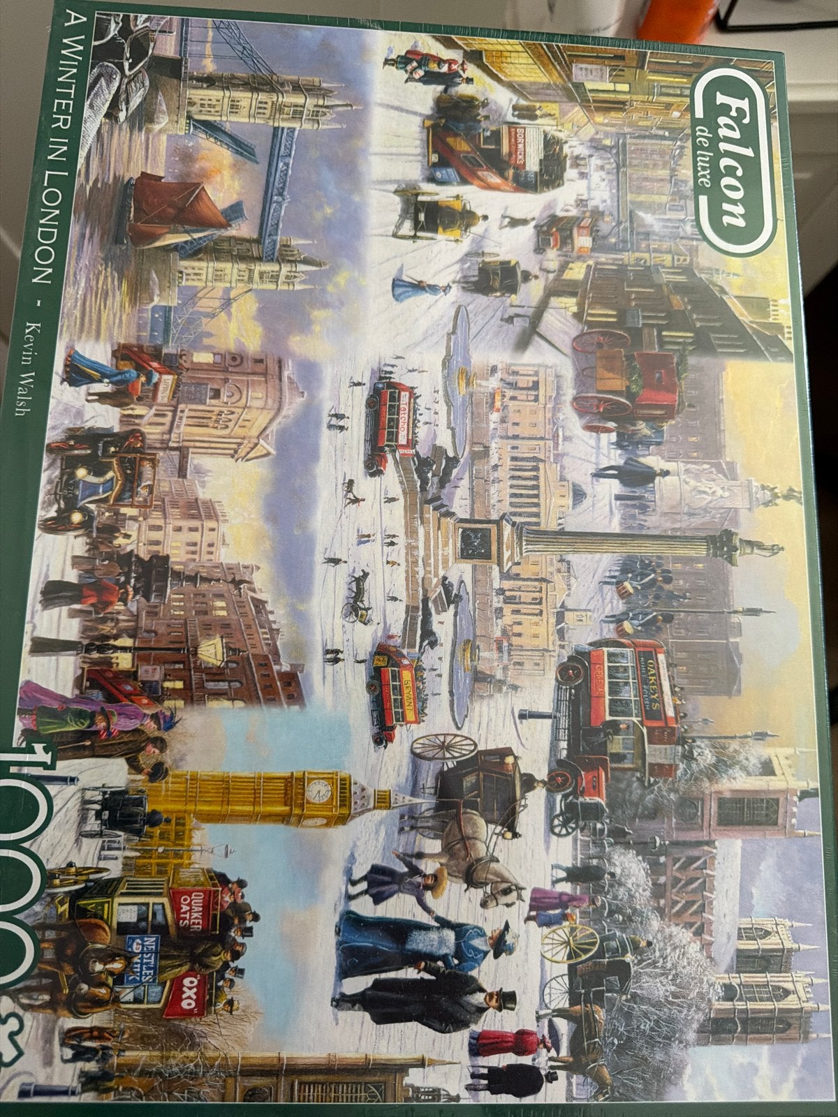 NIEUWE Falcon Puzzel 'A Winter in London' 1000 stukjes, Ophalen of Verzenden, 500 t/m 1500 stukjes, Nieuw, Legpuzzel