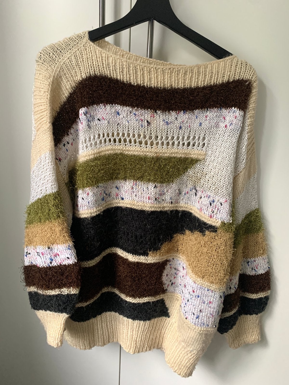 Vintage trui maat M, Kleding | Dames, Ophalen of Verzenden, Zo goed als nieuw, Maat 38/40 (M), Bruin