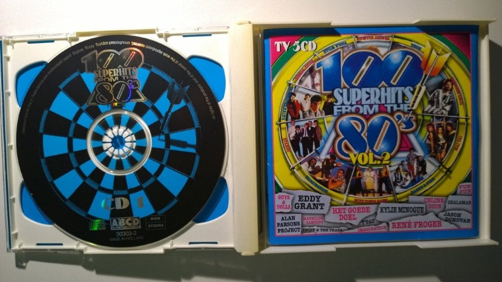 100 Superhits From The 80's Volume 2, Ophalen of Verzenden, Zo goed als nieuw, Pop