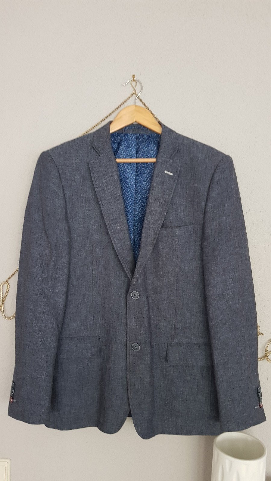 Colbert men Authentic 48/M, linnen/coton, Authentic, Nieuw, Ophalen of Verzenden, Maat 48/50 (M)