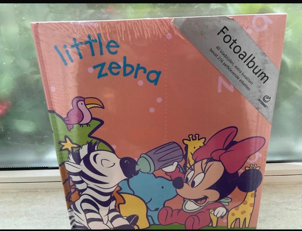 Disney Little Zebra Baby Fotoalbum Nieuw, Audio, Tv en Foto, Fotoalbums en Accessoires, Ophalen of Verzenden, Nieuw, Fotoalbum