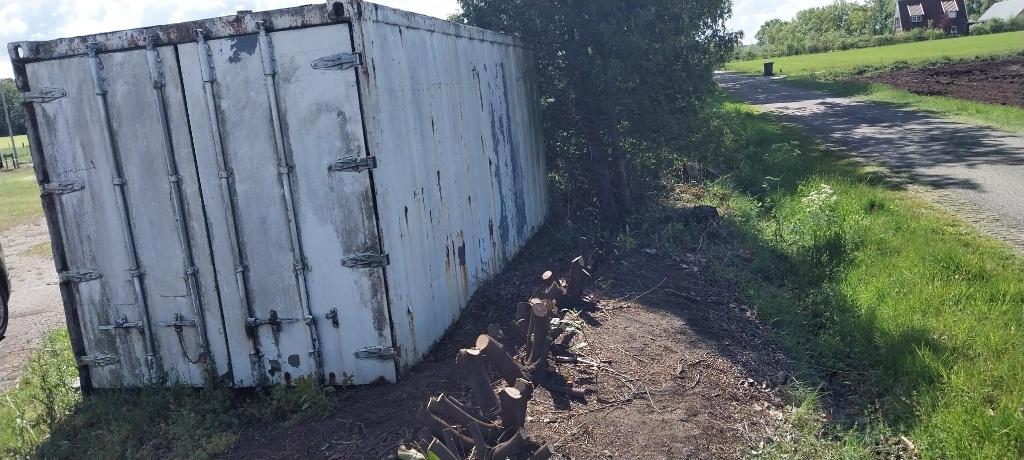 container 20ft te koop, Ophalen