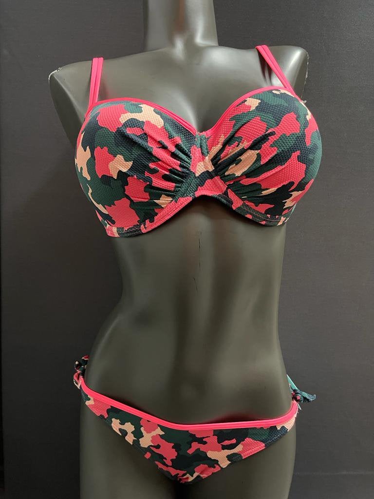 Prima donna bikini maat 80b strik slip 36 love generation, Verzenden, Nieuw, Roze, Bikini