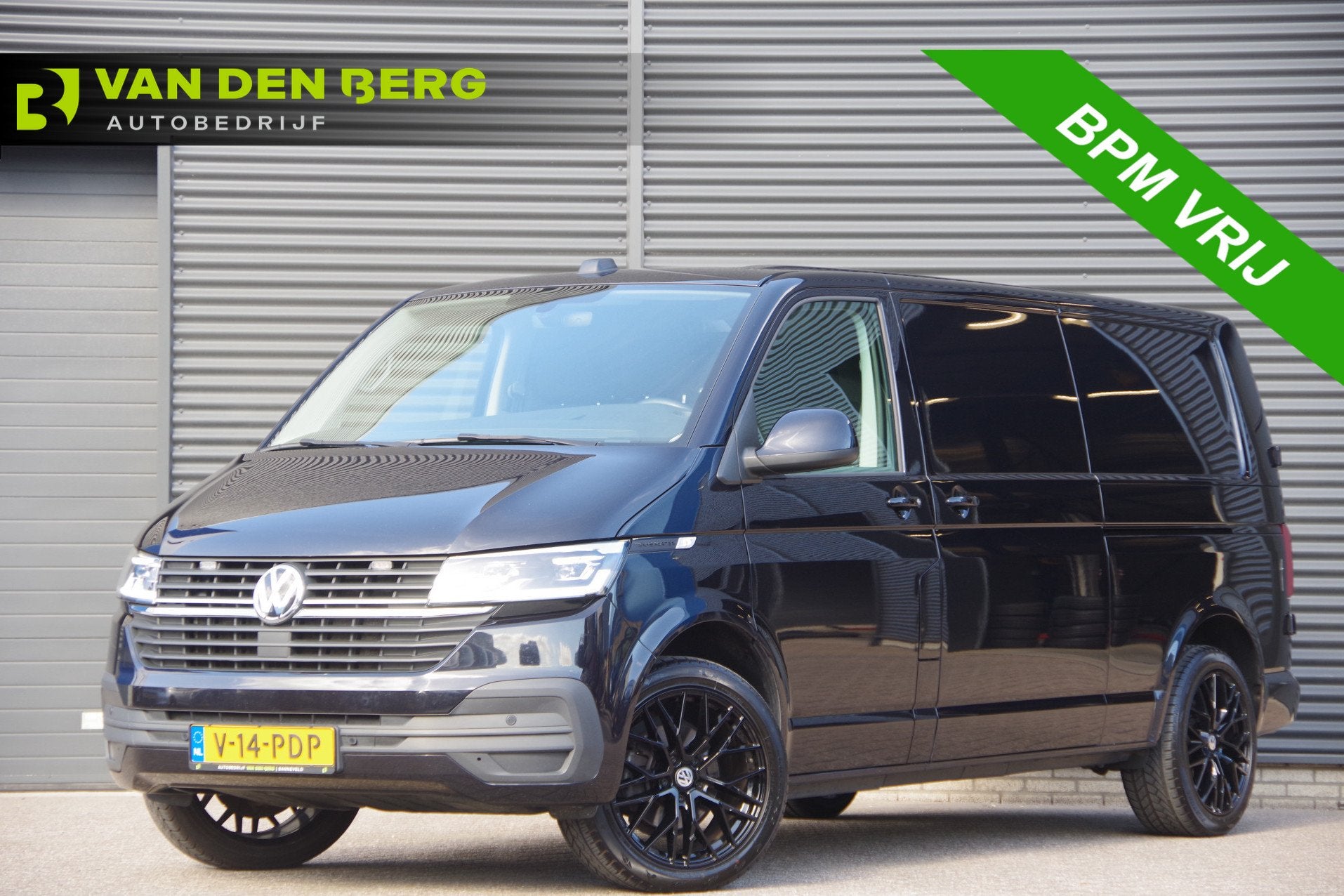 Volkswagen Transporter 2.0 TDI L2 3-ZITS, 150PK AUT. LED, 2X, Auto's, Dealer onderhouden, Stof, Gebruikt, 4 cilinders