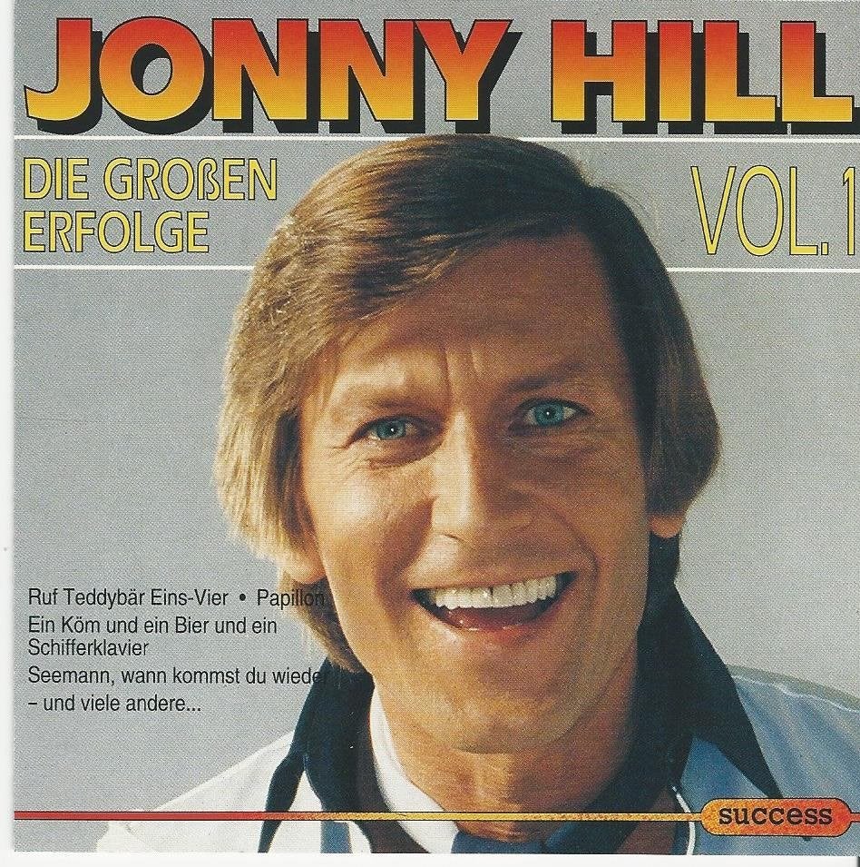 Jonny Hill ‎– Die Großen Erfolge Vol. 1 = 3,99, Cd's en Dvd's, Cd's | Schlagers, Ophalen of Verzenden, Zo goed als nieuw