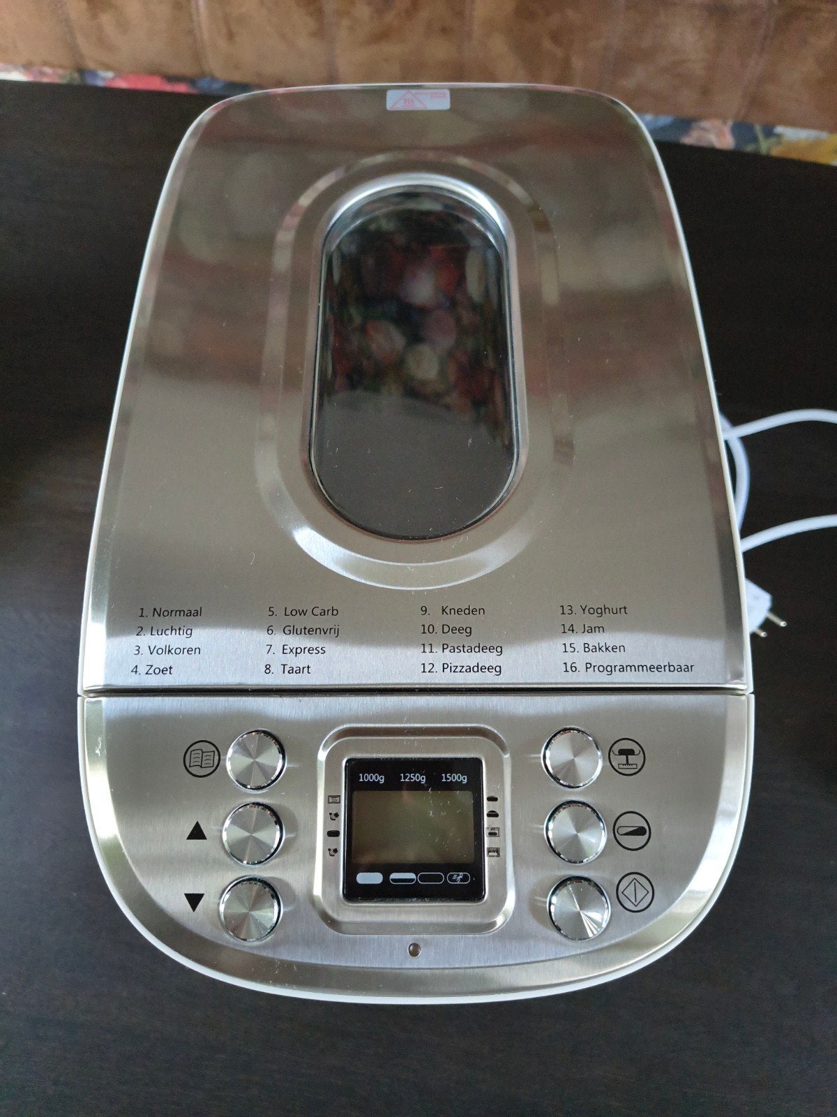 SilverCrest Broodbakmachine - Zo goed als nieuw, Kijkvenster, 800 tot 1200 gram deeg, Zo goed als nieuw, Ophalen